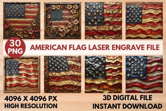 American Flag Laser Engrave File: The Ultimate Guide for Precision Craftsmanship