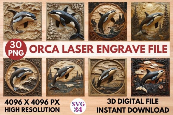 Bring Your Projects to Life with the Orca Laser Engrave File