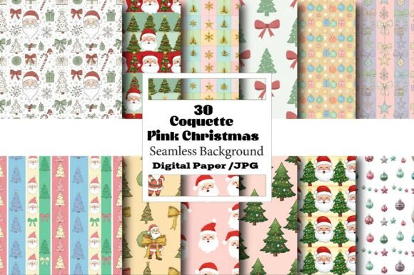 Coquette Pink Christmas Pattern Paper: A Practical Guide for Creators
