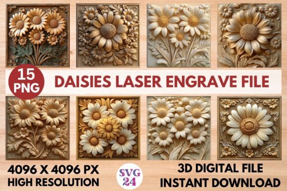 Daisies Laser Engrave File: A Comprehensive Guide for Creators