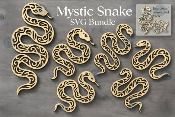Evaluating the Mystic Snake Laser Cut SVG Bundle