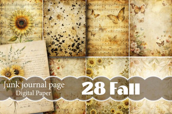 Fall Junk Journal Pages: A Comprehensive Guide for Creators and Makers