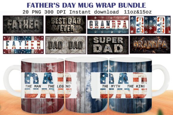 Father's Day Mug Wrap Sublimation Bundle: A Strategic Asset for Creators and Entrepreneurs