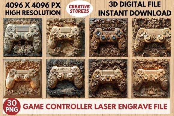 Game Controller Laser Engrave File: A Practical Guide for Creators