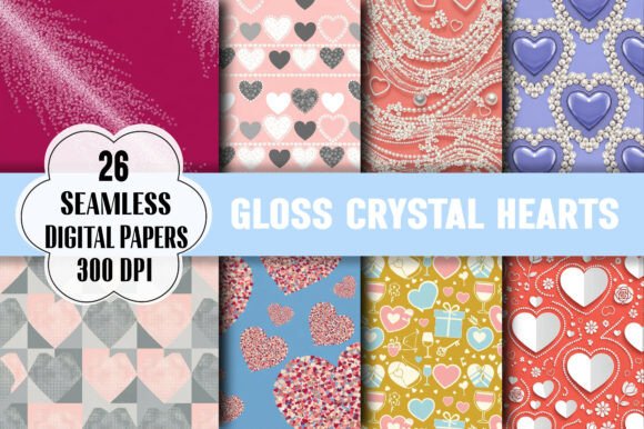 Gloss Crystal Hearts Pattern - Set: A Practical Evaluation for Creators