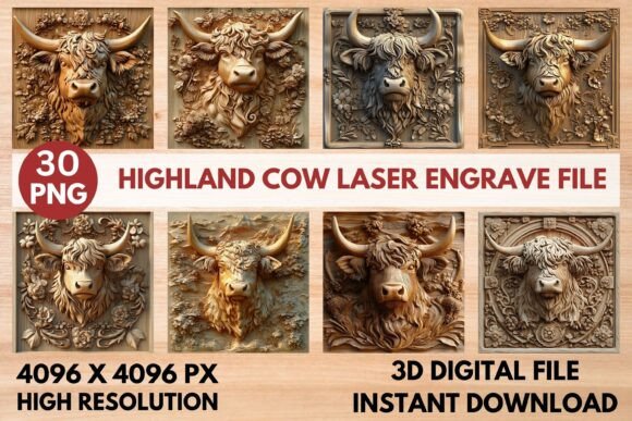 Highland Cow Laser Engrave File: A Practical Guide for Crafters and Makers
