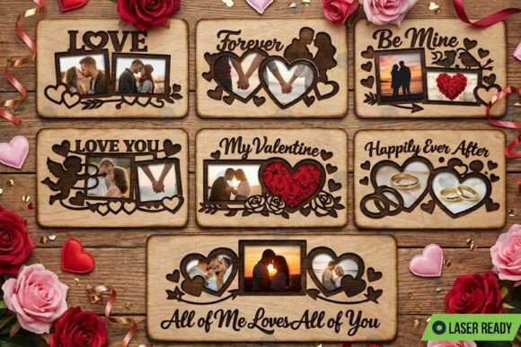 Laser Cut Valentine Photo Frame SVG Set: A Practical Guide for Makers and Creators