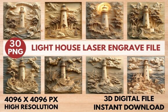 Light House Laser Engrave File: A Practical Evaluation for Makers