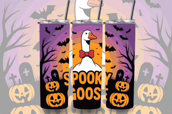 Spooky Goose Halloween Tumbler Wraps PNG: A Practical Guide for Flawless Sublimation