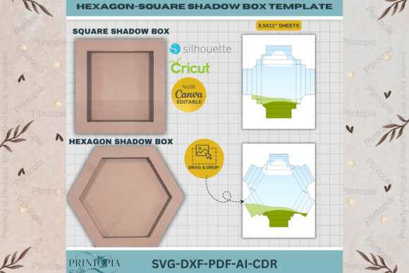 Transforming Digital Designs into Tangible Masterpieces with the Hexagon Square Box DIY 260