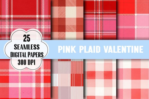 Unleashing Creativity: The Versatile Power of the Pink Plaid Valentine Digital Pattern