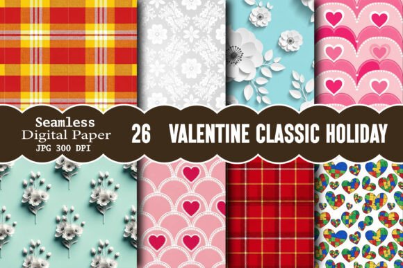 Valentine Classic Holiday Pattern: A Seamless Design for Every Creative Project