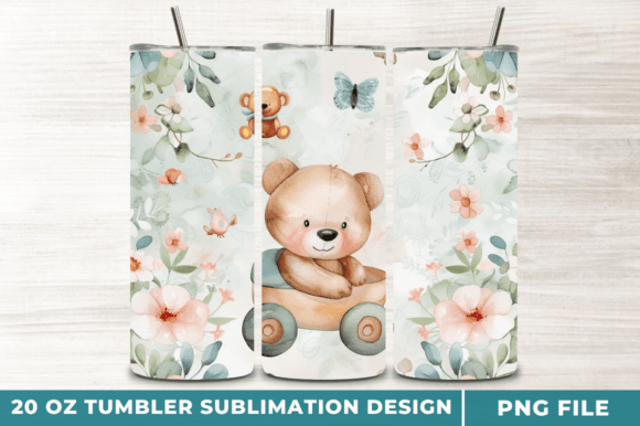 Watercolor Baby 20 Oz Tumbler Wraps PNG: A Guide for Creators